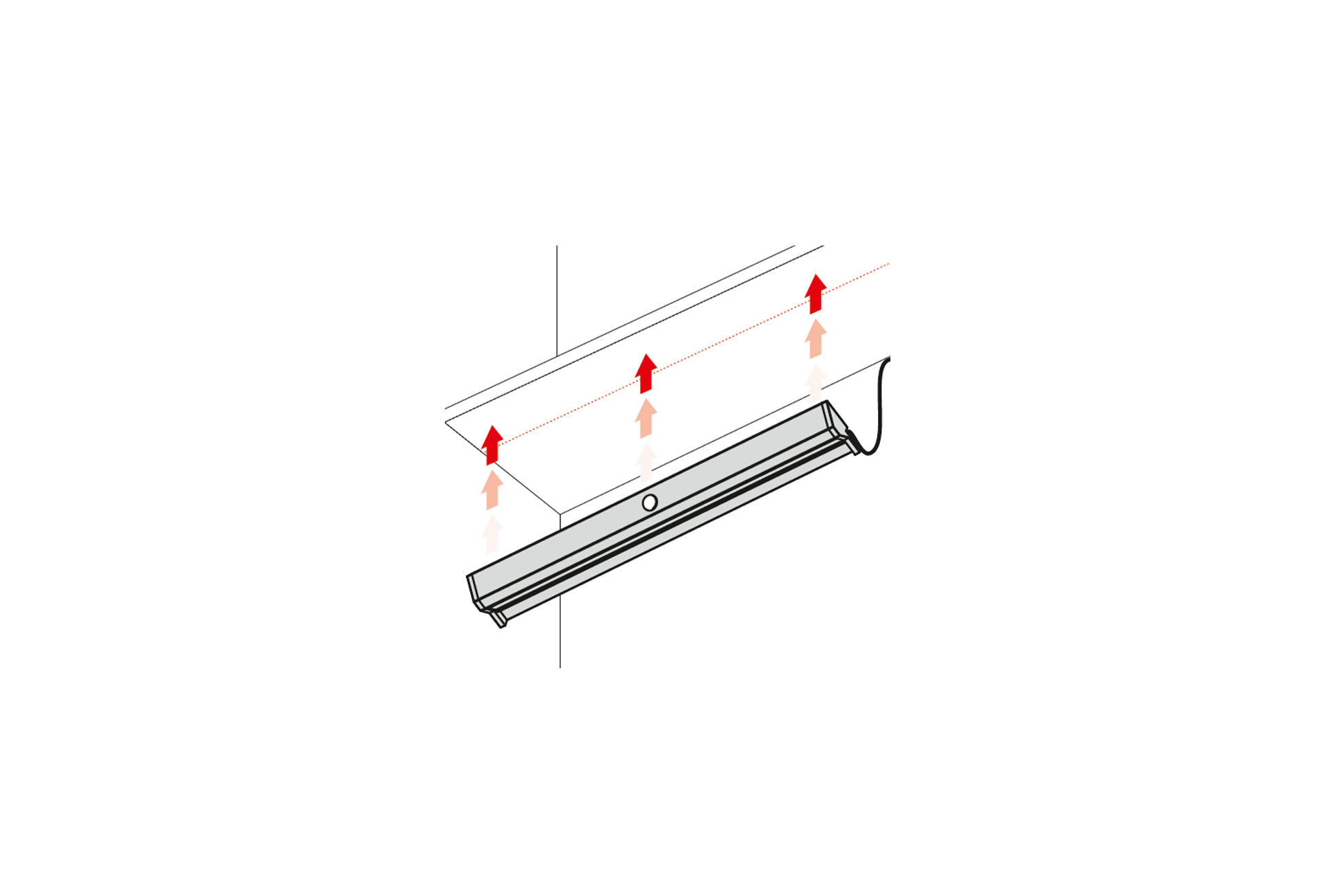 Profil LED cu senzor L43 - imagine 4