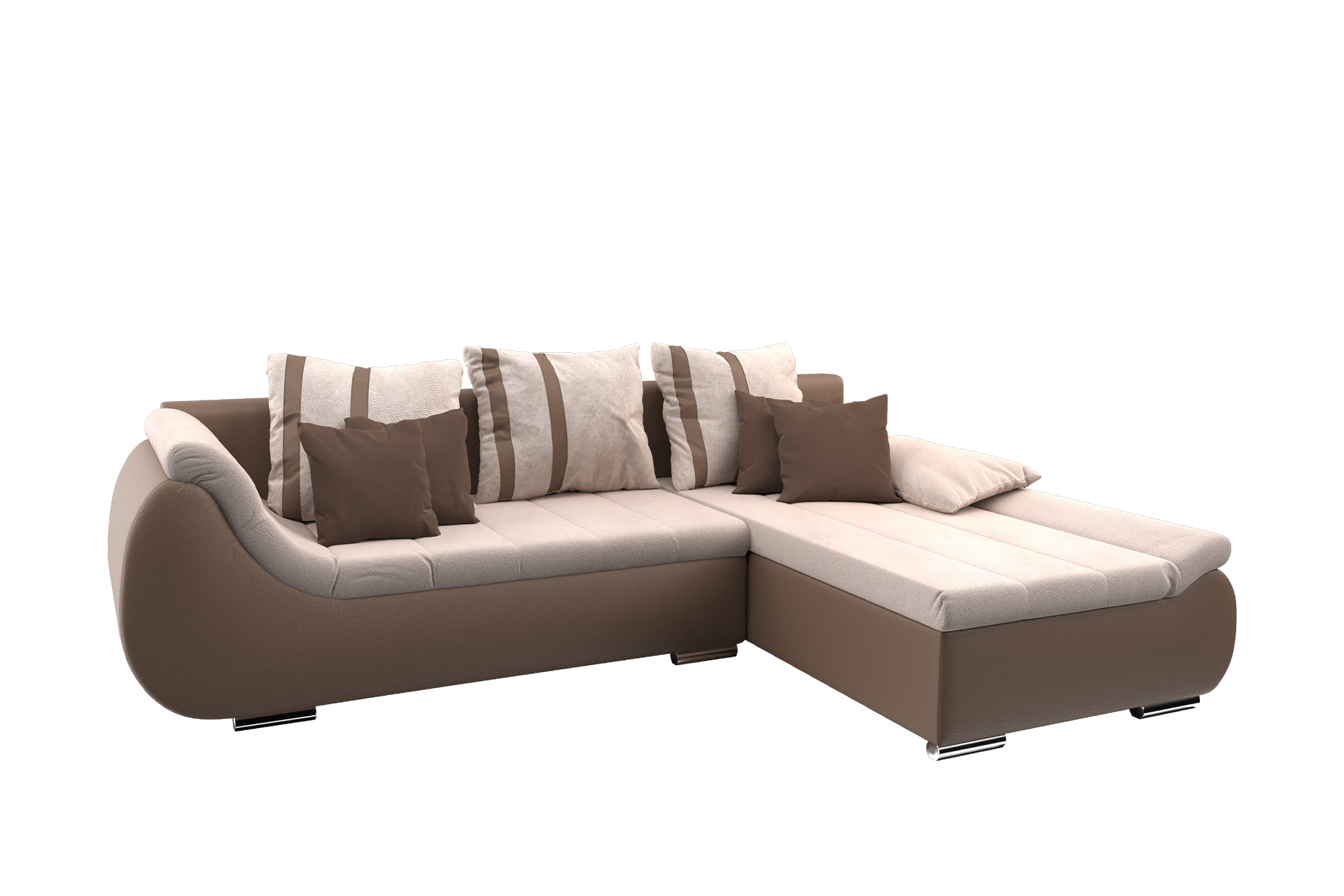 Pachet colțar extensibil Rosario cu ladă pentru depozitare + 2 perne decorative - imagine 6