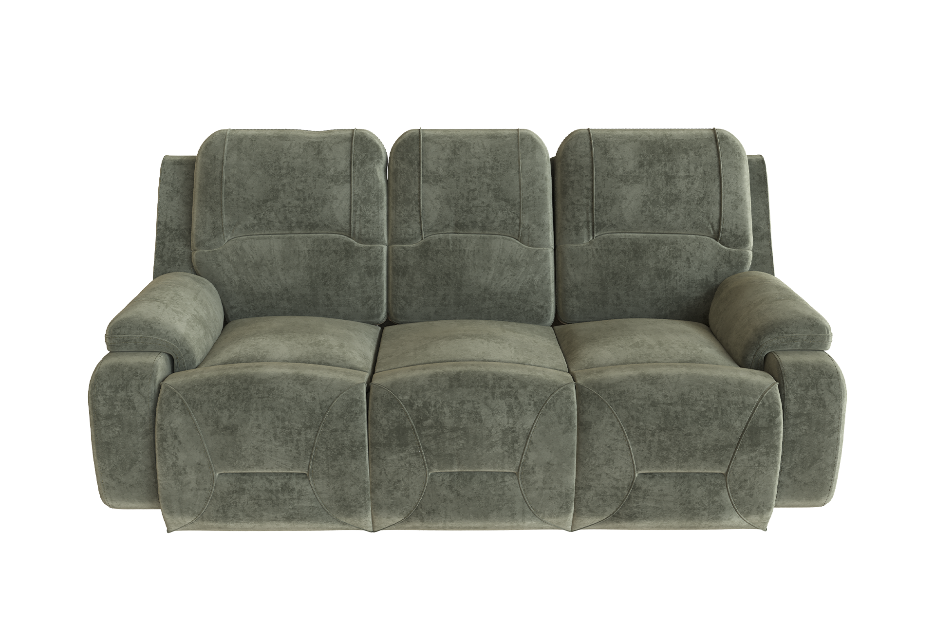 Pachet canapea Casino 3 locuri cu 2 reclinere și spătar rabatabil + 2 perne decorative - imagine 6