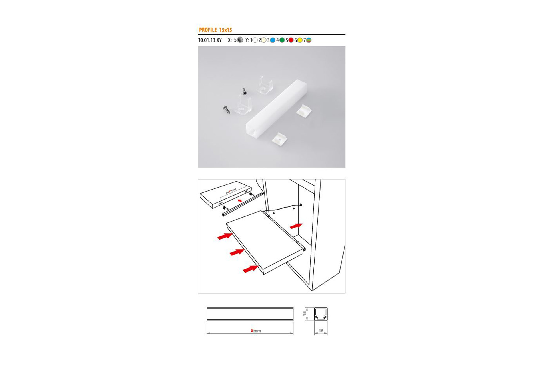 Profil LED L50 - imagine 3