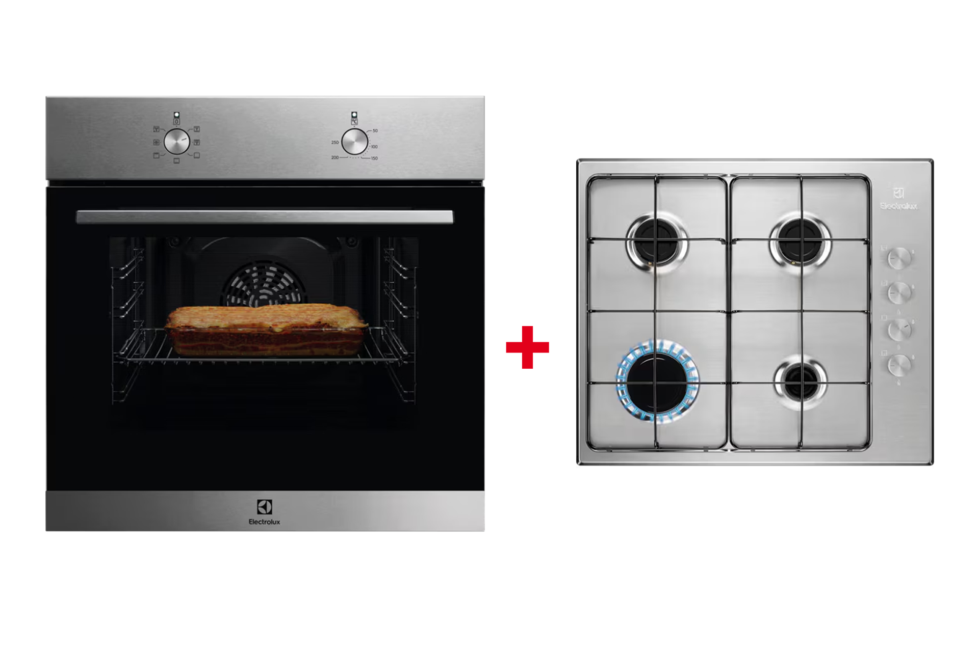 Pachet Electrolux EOH0H40BX + KGS6404SX - imagine 2