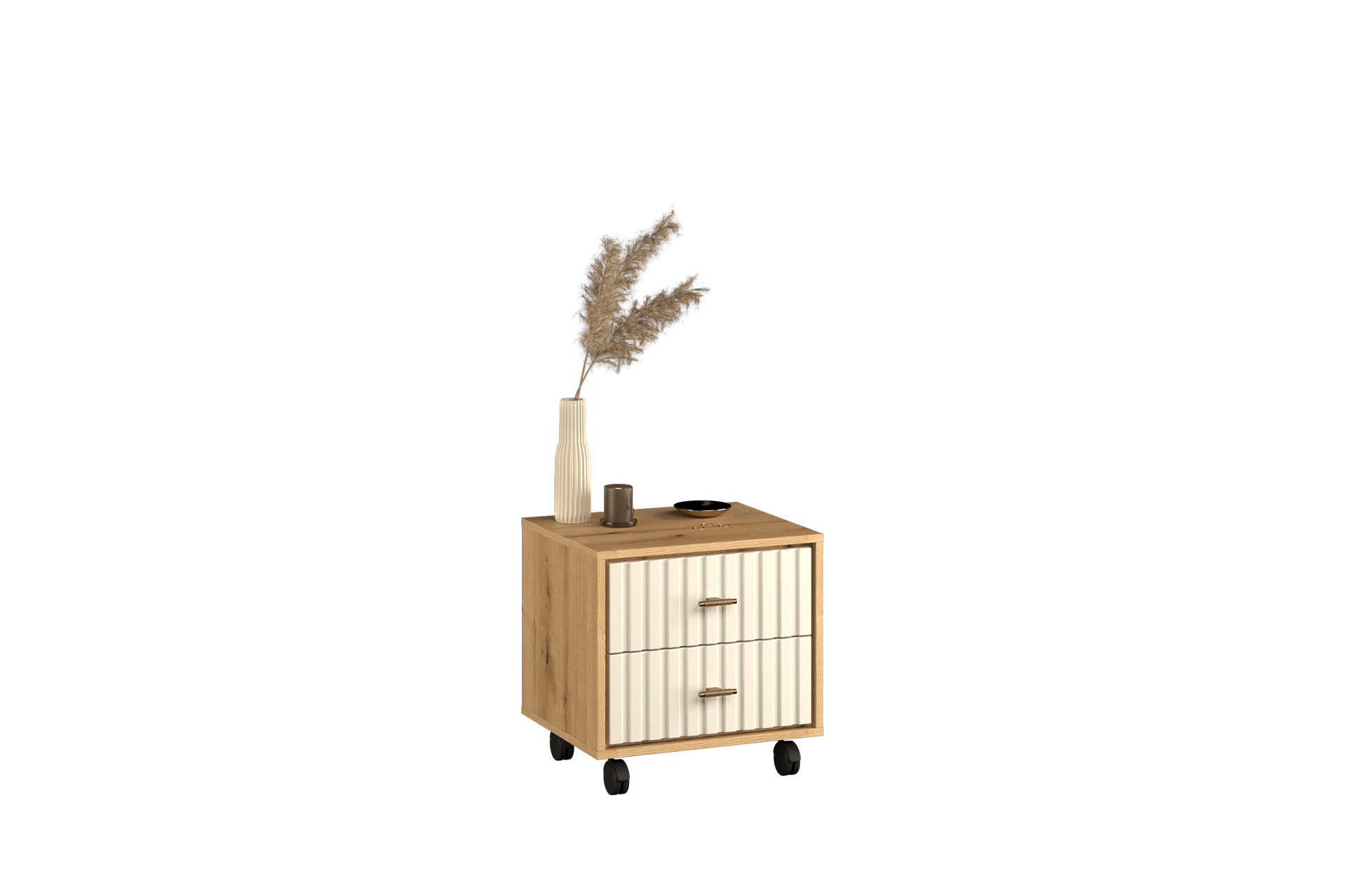Modul mobil 2 sertare L49 - imagine 3