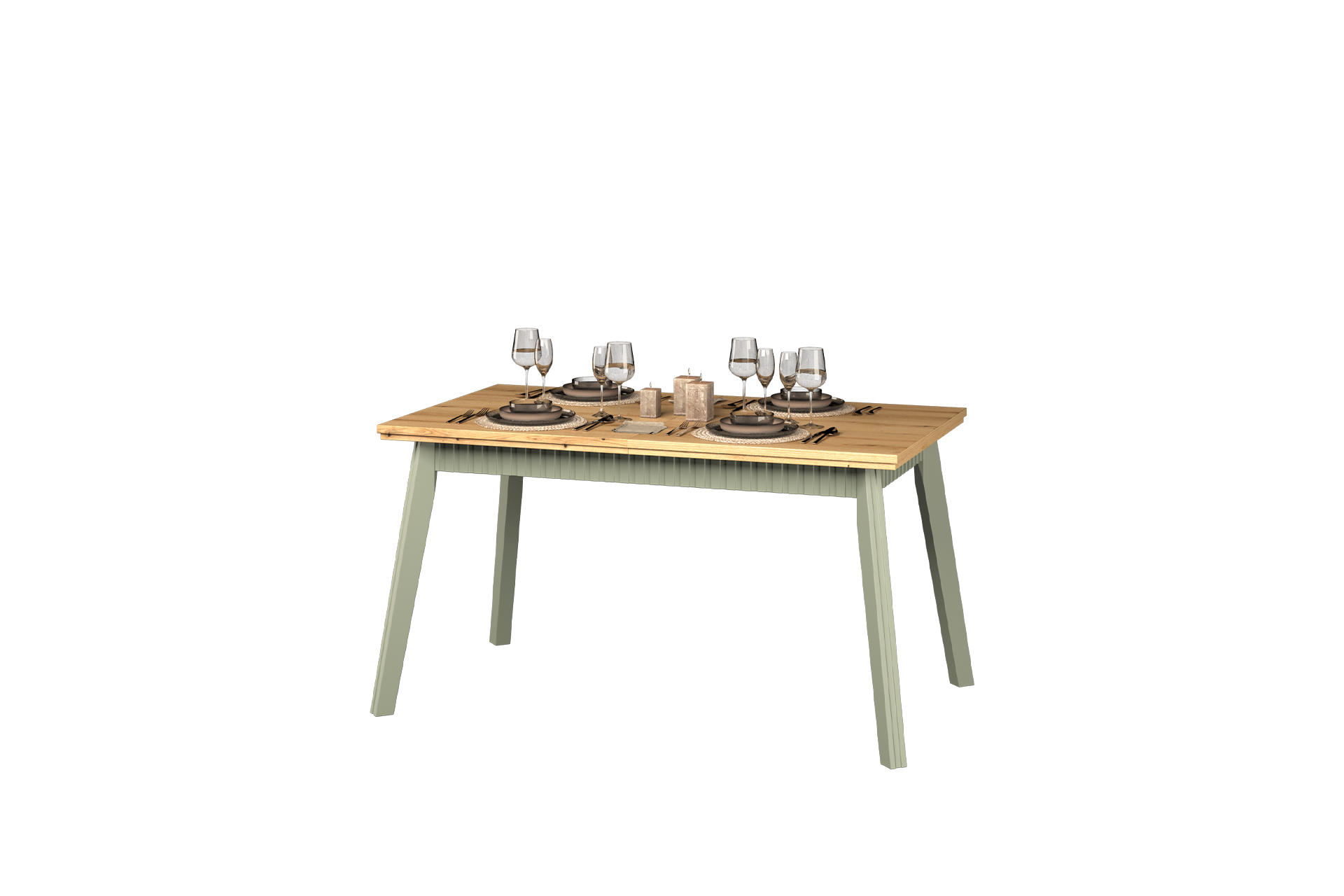 Masă extensibilă Elegance L180 - imagine 10