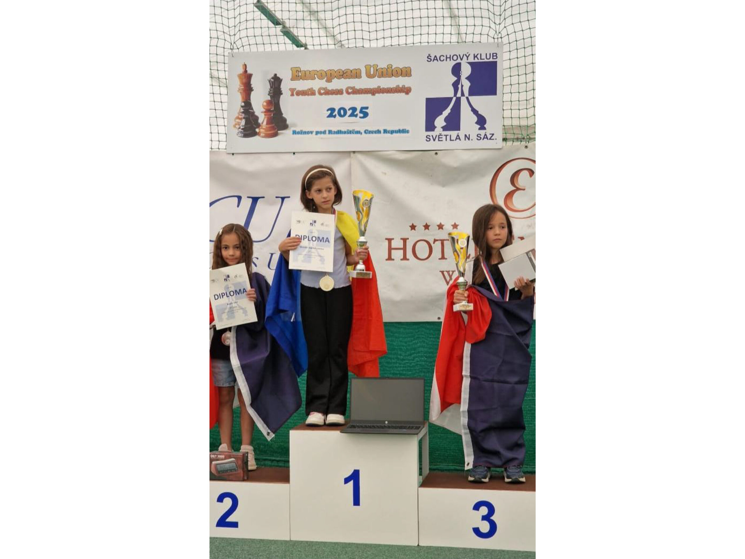 De pe tabla de șah pe podiumul mondial – Sophia Matala
