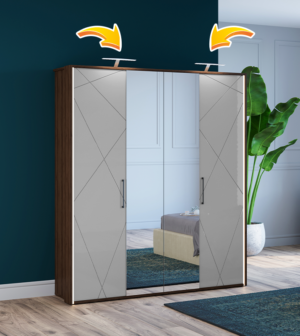 Set 2 lumini LED T Elipsă