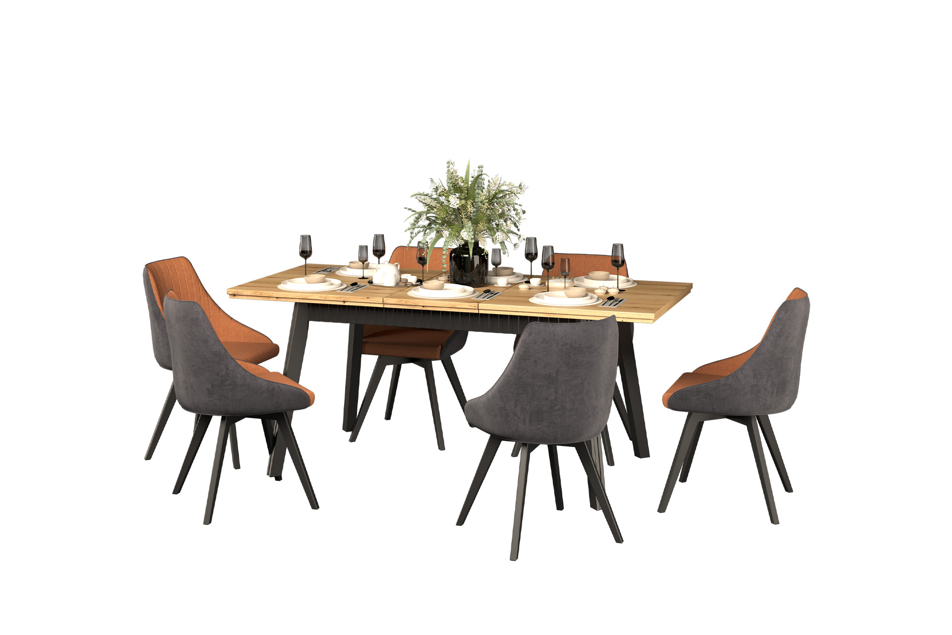 Masă extensibilă Elegance L180 - imagine 5