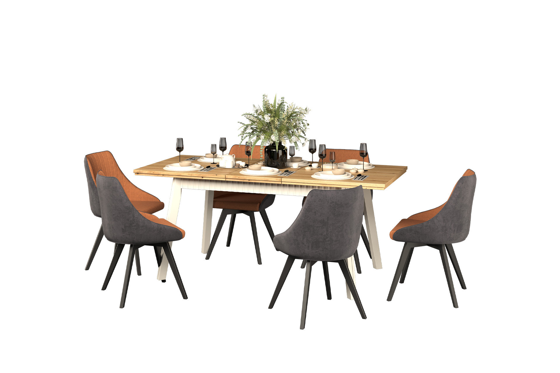 Masă extensibilă Elegance L180 - imagine 8