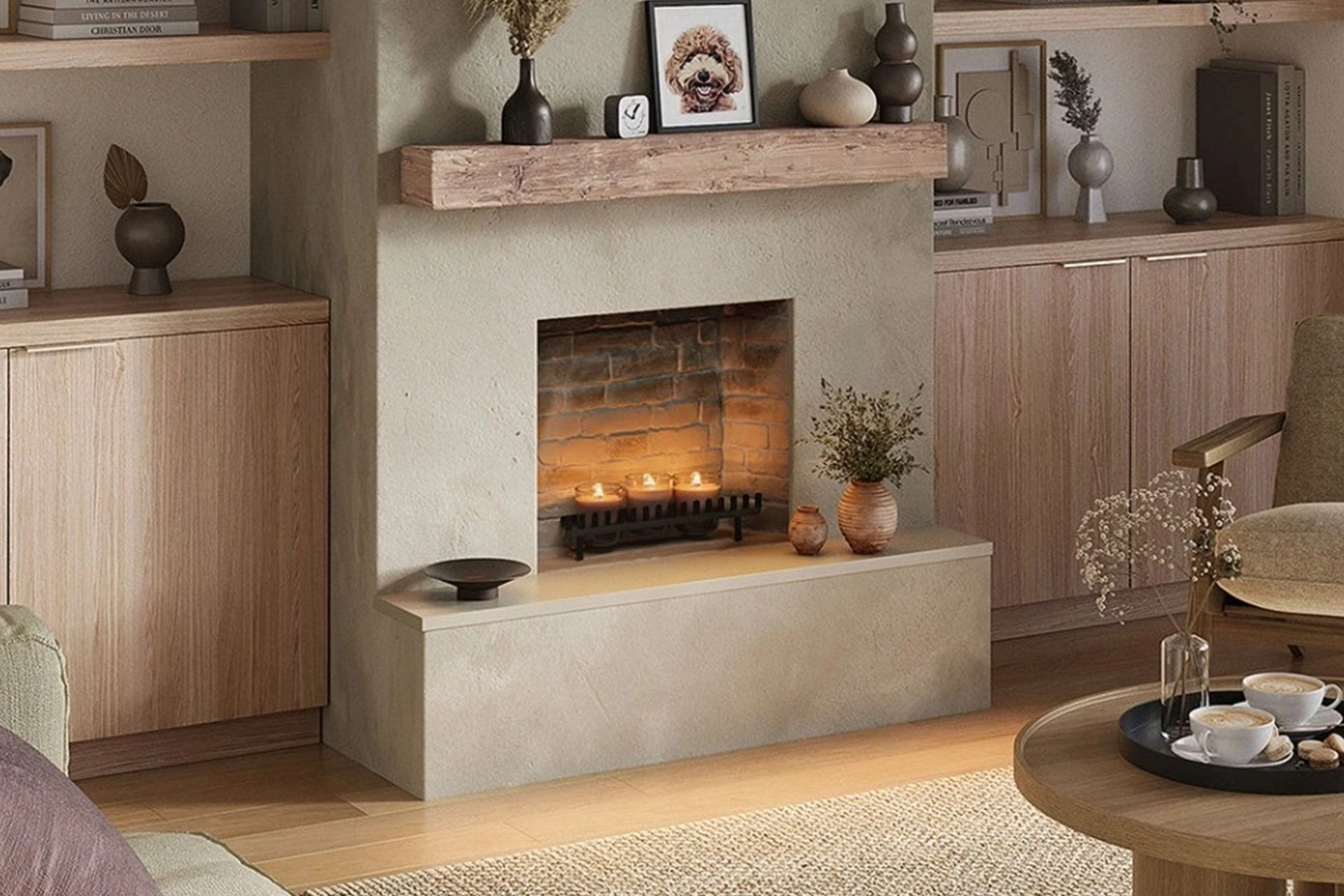 Focar cu lumânări ZenFlame D611 - imagine 5