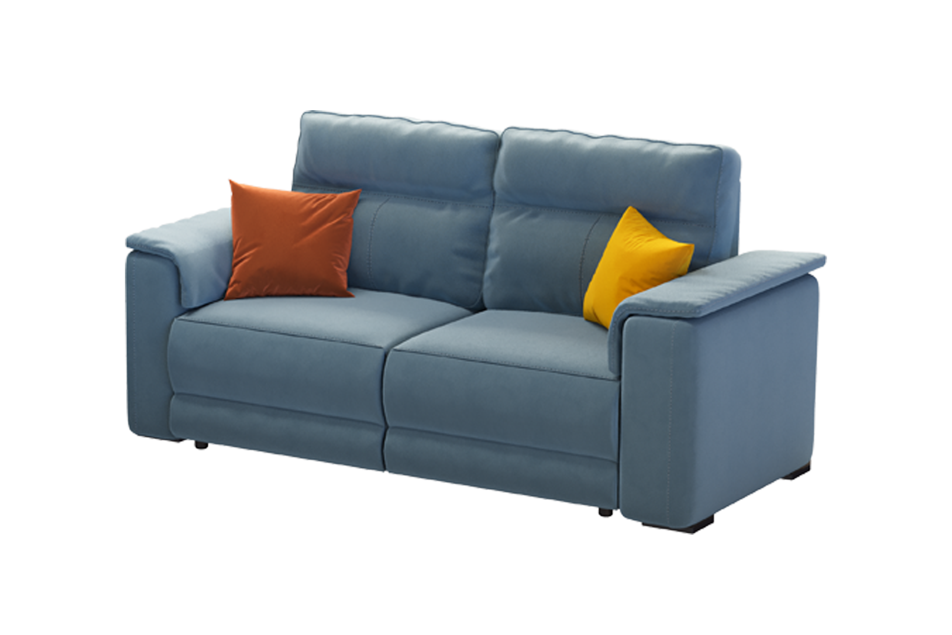Pachet canapea extensibilă 3 locuri Avalon + 2 perne decorative - imagine 2