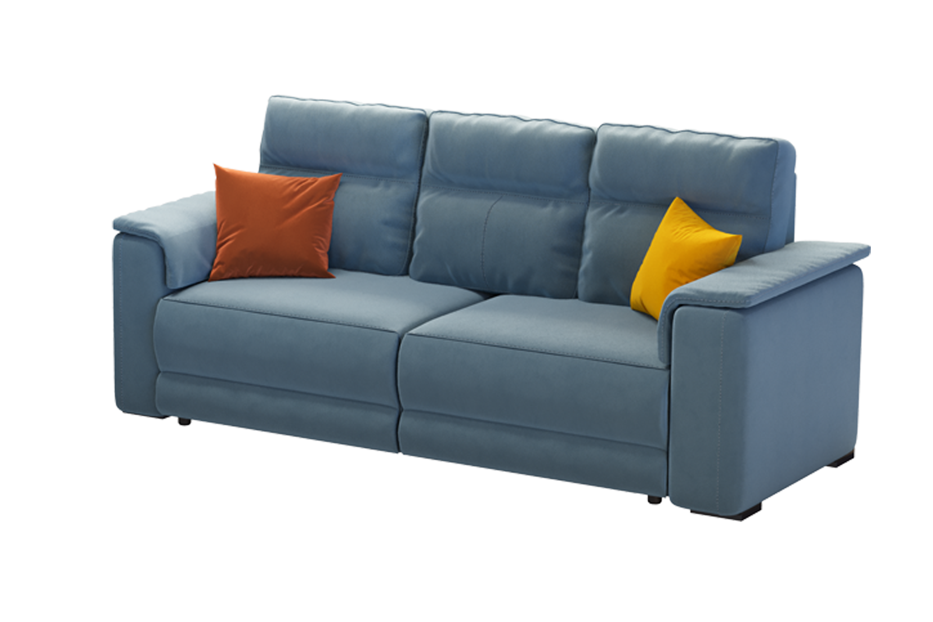 Pachet canapea extensibilă 4 locuri Avalon + 2 perne decorative - imagine 2