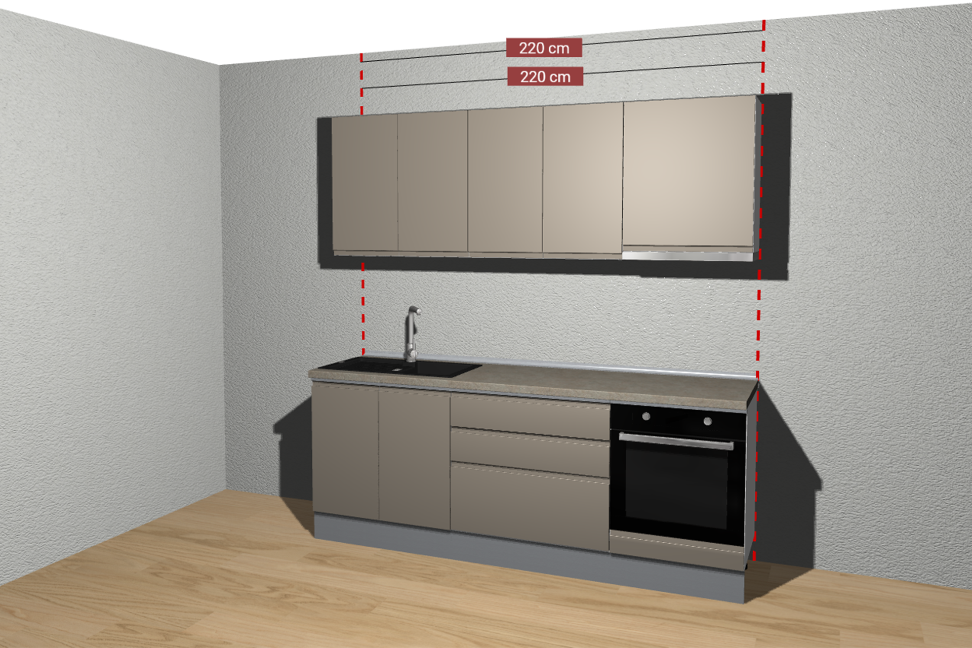 Kit bucătărie City L222 - imagine 3