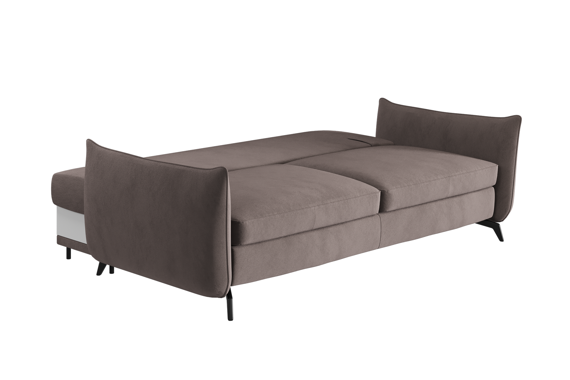 Pachet canapea extensibilă Viva cu ladă pentru depozitare + 2 perne decorative - imagine 6
