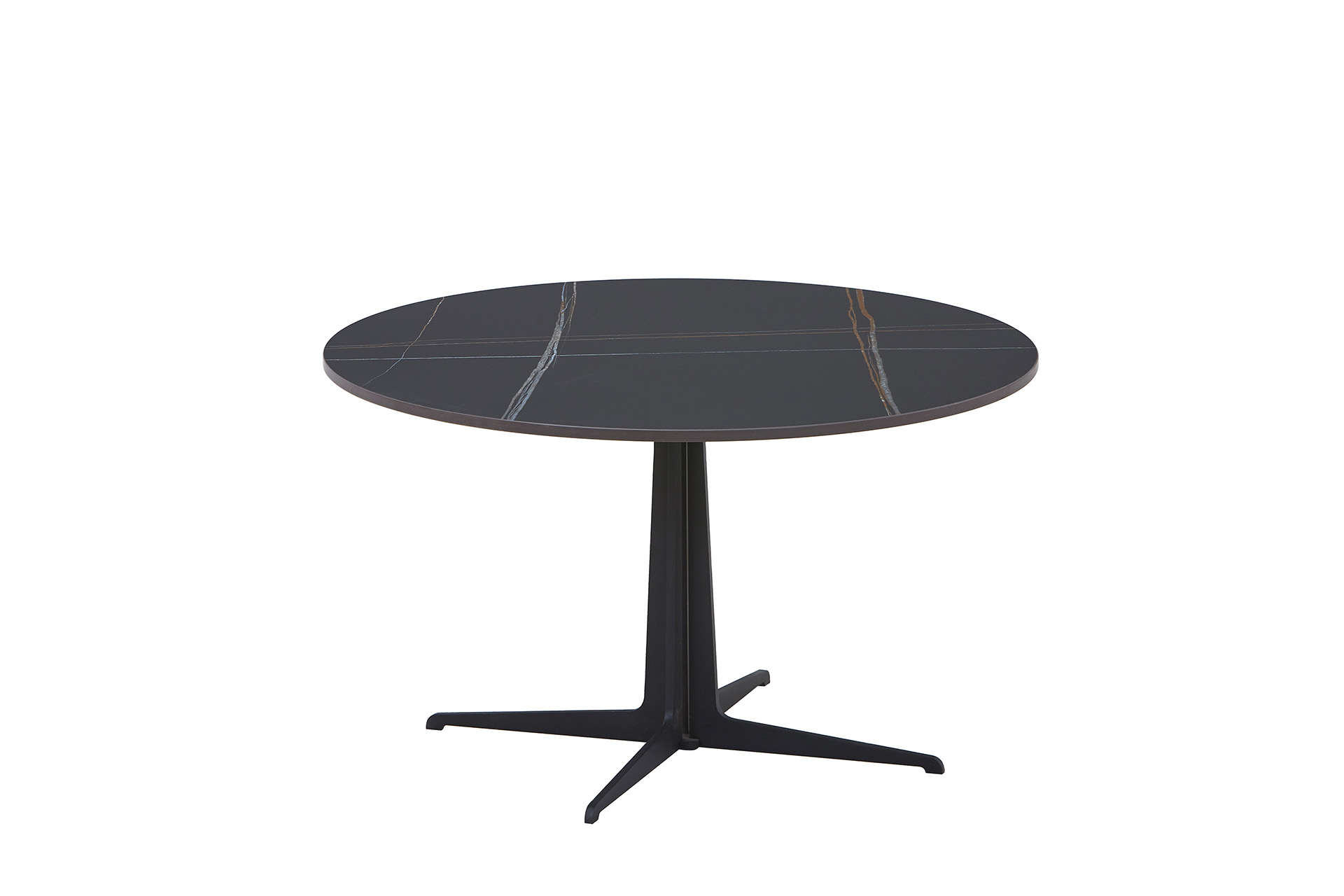 Set 2 măsuțe de cafea Eldora black ceramic D100/D60 - imagine 4