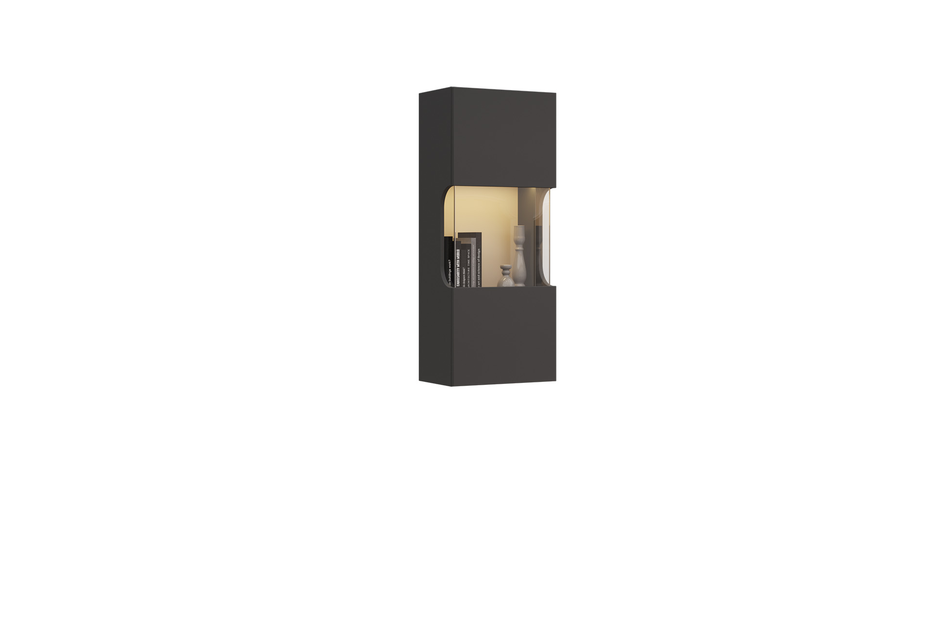 Suspendat vertical cu vitrină L48 - imagine 2